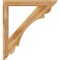 Ekena Millwork Olympic Slat Rough Sawn Bracket w/ Offset Brace, Western Red Cedar, 6"W x 40"D x 44"H BKT0604X40X44OLY06RWR - alternate 4